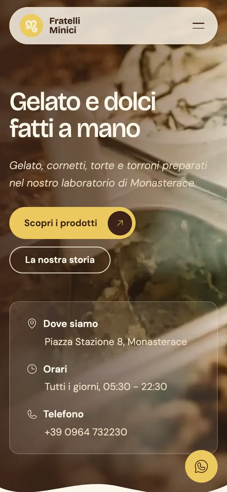 Fratelli Minici sul telefono